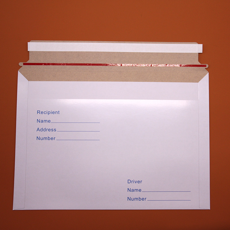 boardcard  envelope not bend